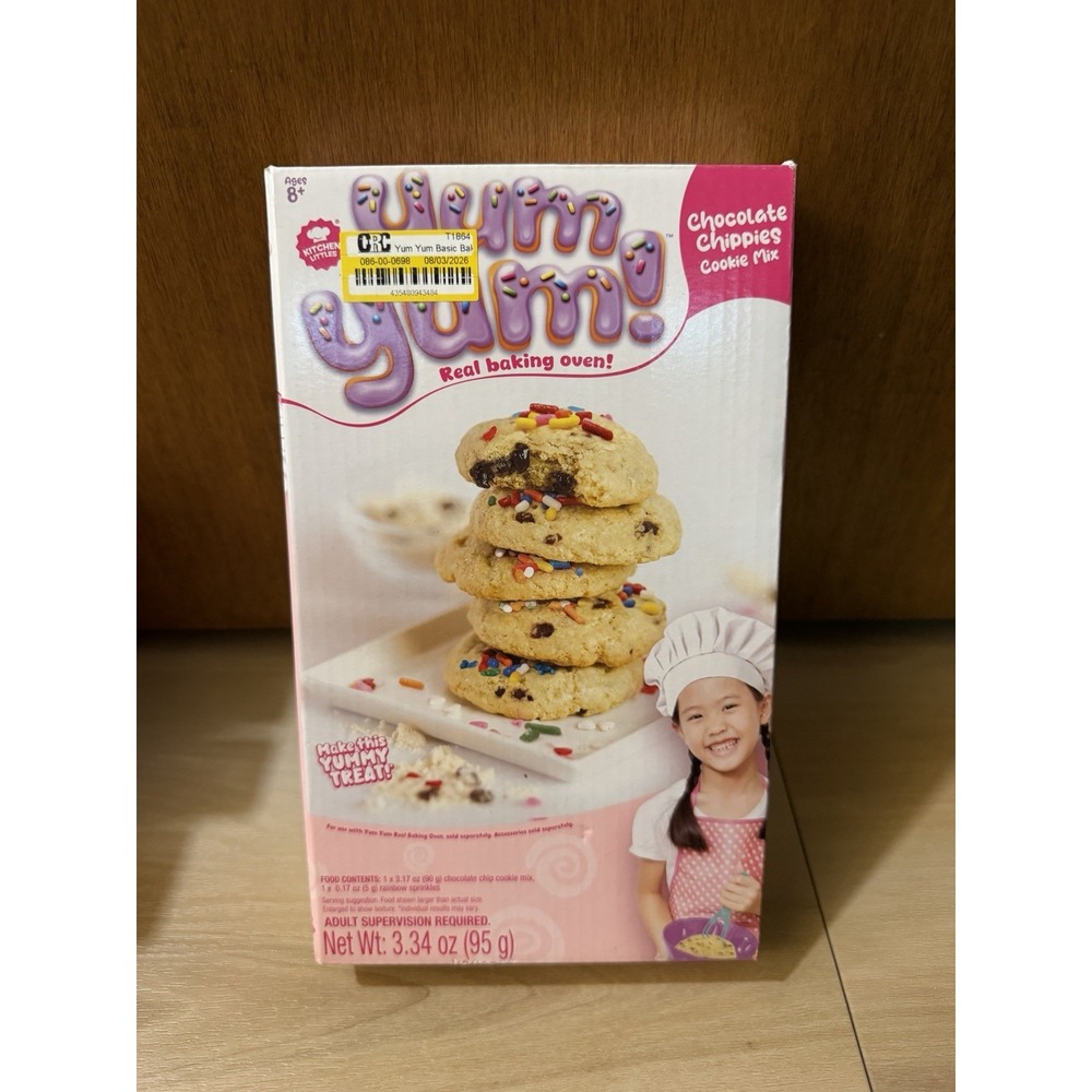 YumYum! Bakin' Chocolate Chippies Cake Mix New Sealed Box